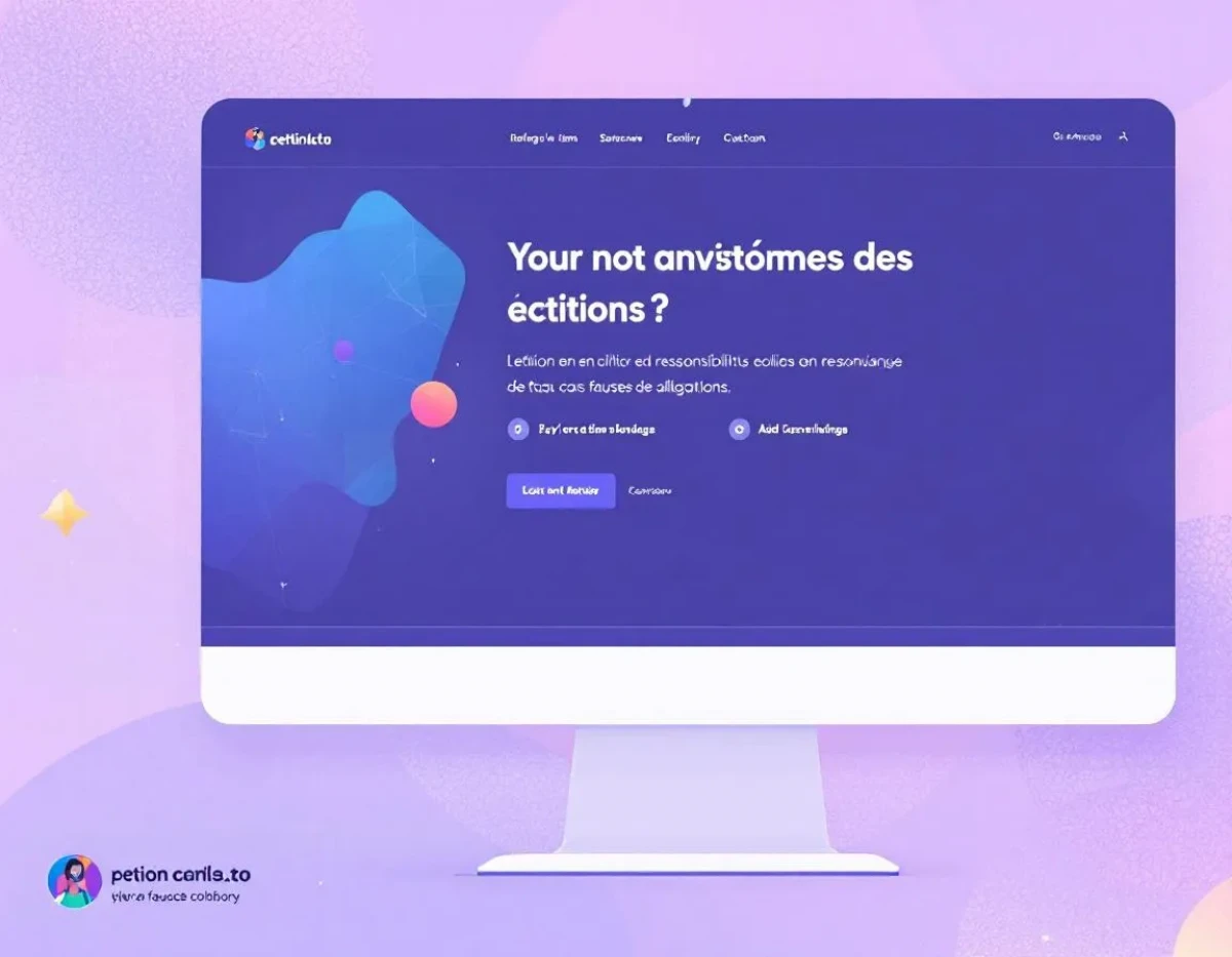 Pétition en ligne et responsabilité juridique en cas de fausses allégations