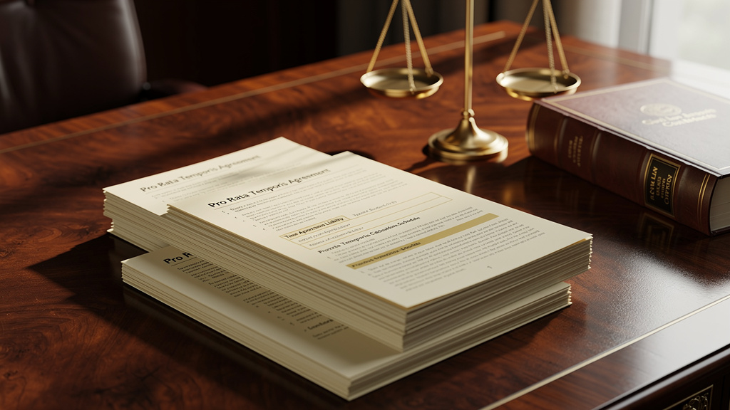 Les 4 principes de base du prorata temporis à connaître